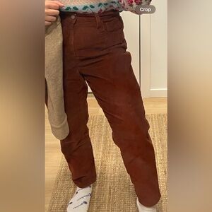 Levi’s Courdory rust Mom jeans 31